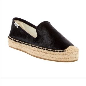 Calf hair Platform soludos